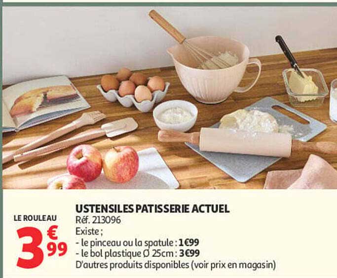 USTENSILES PATISSERIE ACTUEL