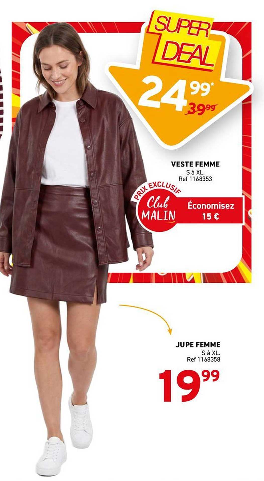 VESTE FEMME S à XL. Ref 1168353