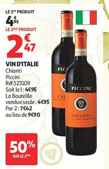 VIN D'ITALIE Chianti Piccini