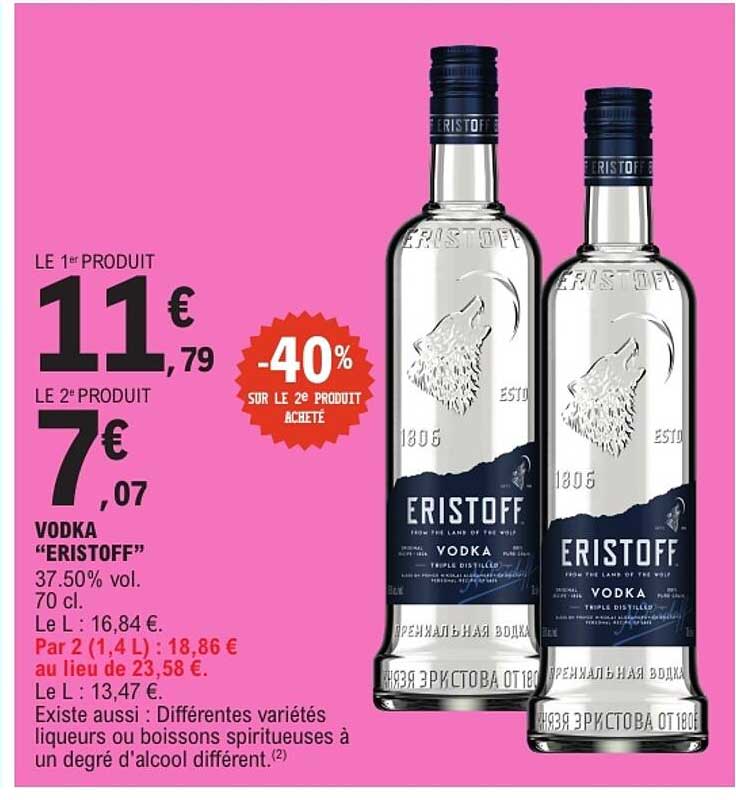 VODKA “ERISTOFF”
