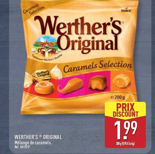 WERTHER'S® ORIGINAL Mélange de caramels.