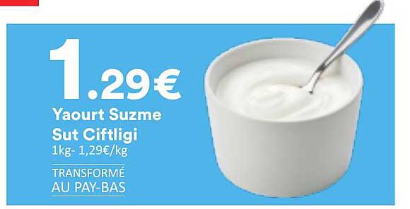 Yaourt Suzme Sut Ciftligi