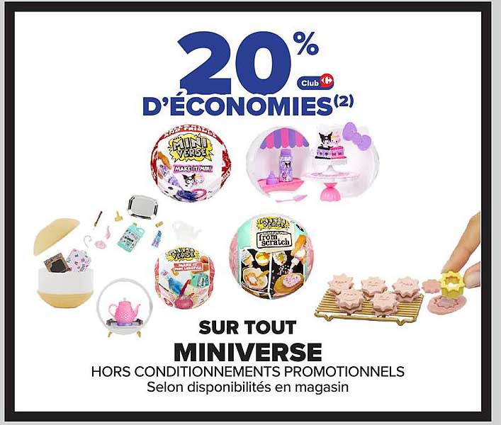 20 % D'ÉCONOMIES Club
