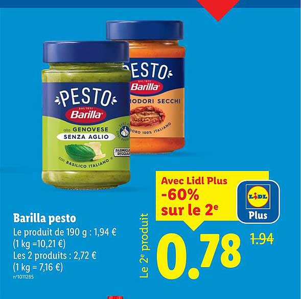 Barilla pesto