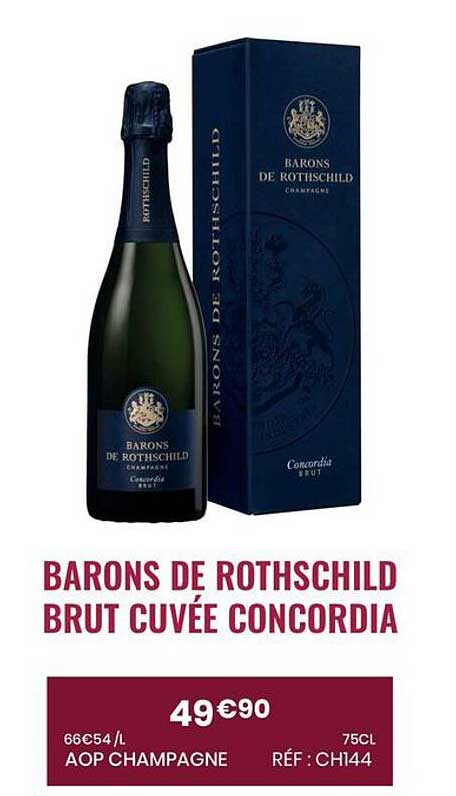 BARONS DE ROTHSCHILD BRUT CUVÉE CONCORDIA