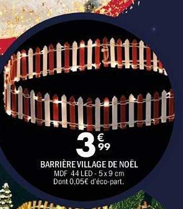 BARRIÈRE VILLAGE DE NOËL