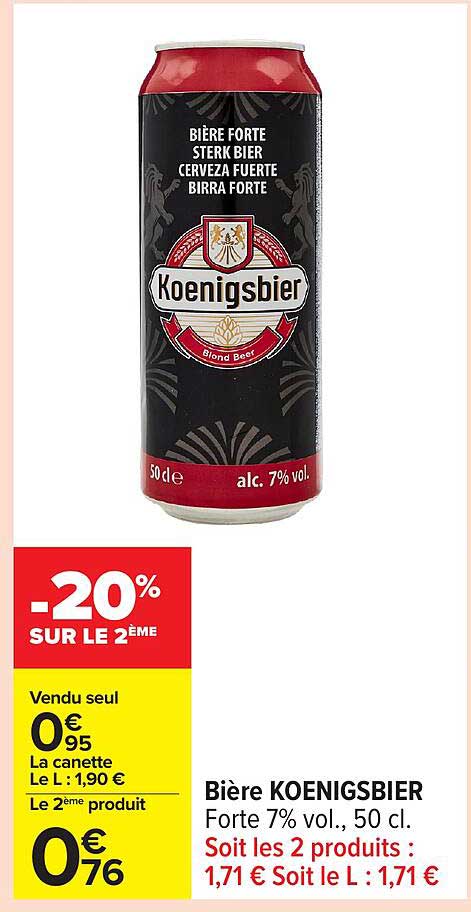 Bière KOENIGSBIER