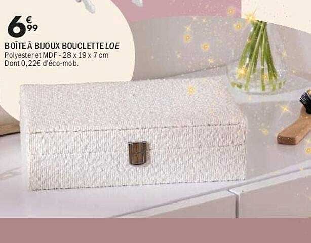 BOÎTE À BIJOUX BOUCLETTE LOE