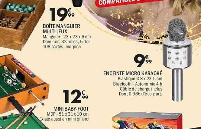 Boîte Mangunier Multi Jeux