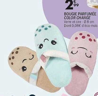 BOUGIE PARFUMÉE COLOR CHANGE