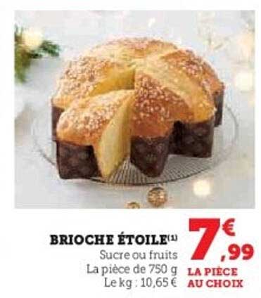 BRIOCHE ÉTOILE