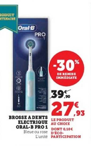 BROSSE A DENTS ELECTRIQUE ORAL-B PRO 1