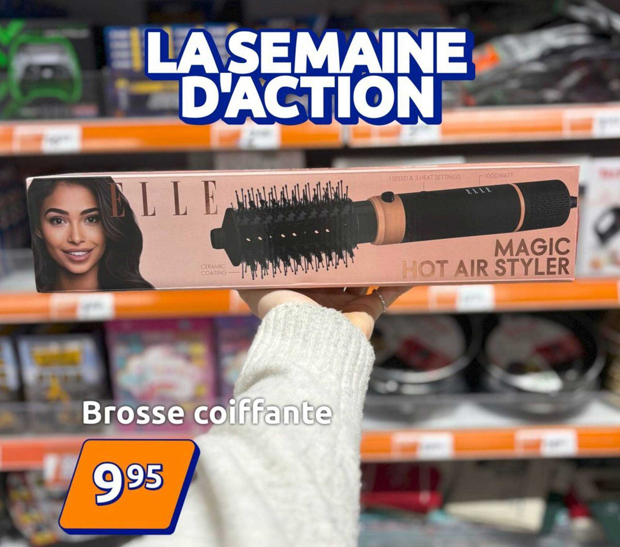 Brosse coiffante