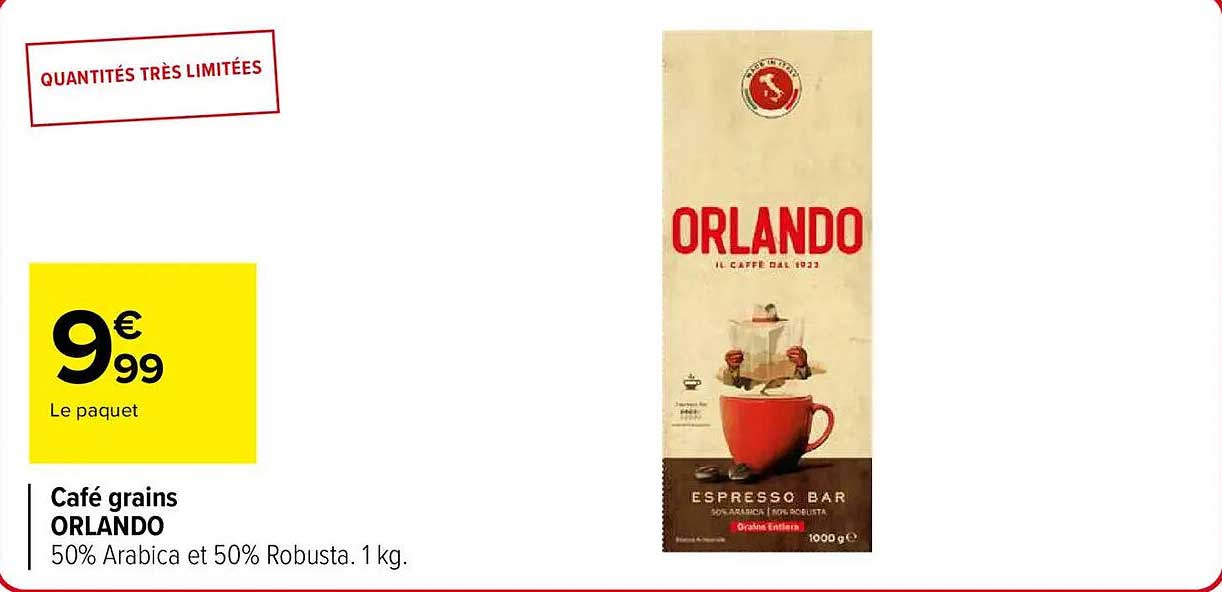 Café grains ORLANDO