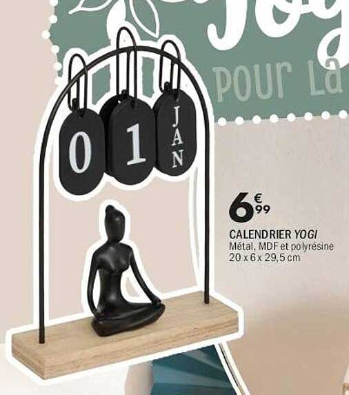 CALENDRIER YOGI