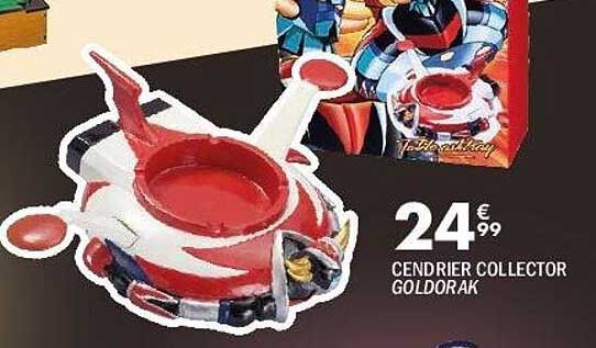 CENDRIER COLLECTOR GOLDORAK
