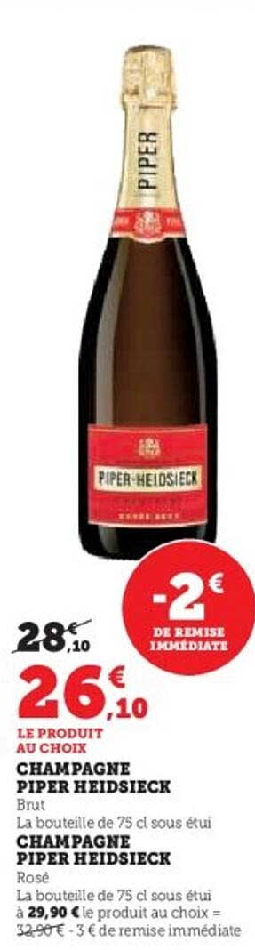 CHAMPAGNE PIPER HEIDSIECK