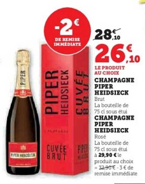 CHAMPAGNE PIPER HEIDSIECK Brut