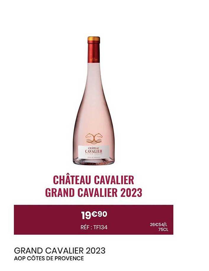 CHÂTEAU CAVALIER GRAND CAVALIER 2023