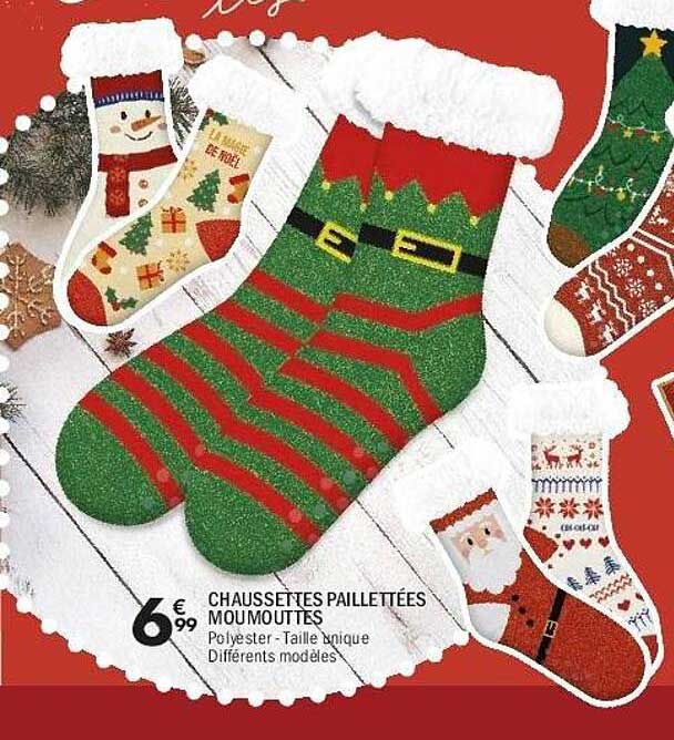 CHAUSSETTES PAILLETÉES MOUMOUTTES