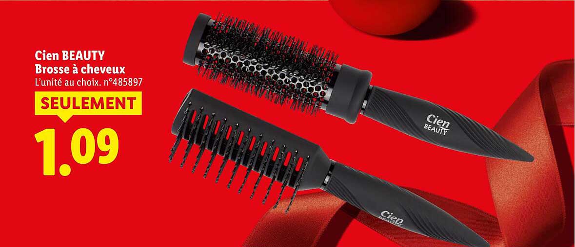Cien BEAUTY Brosse à cheveux