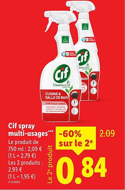 Cif spray multi-usages