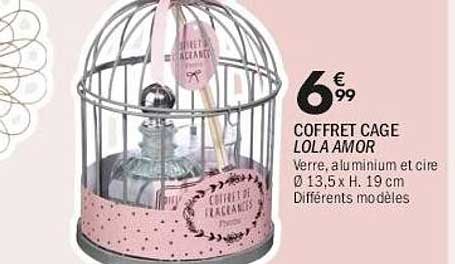 COFFRET CAGE LOLA AMOR