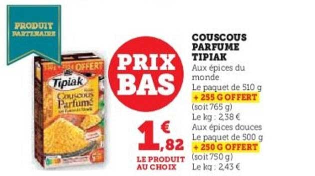 COUSCOUS PARFUME TIPIAK