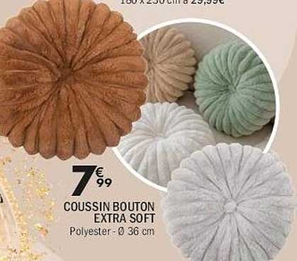 COUSSIN BOUTON EXTRA SOFT