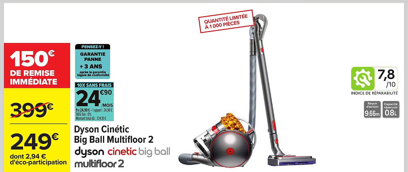 Dyson Cinétique Big Ball Multifloor 2