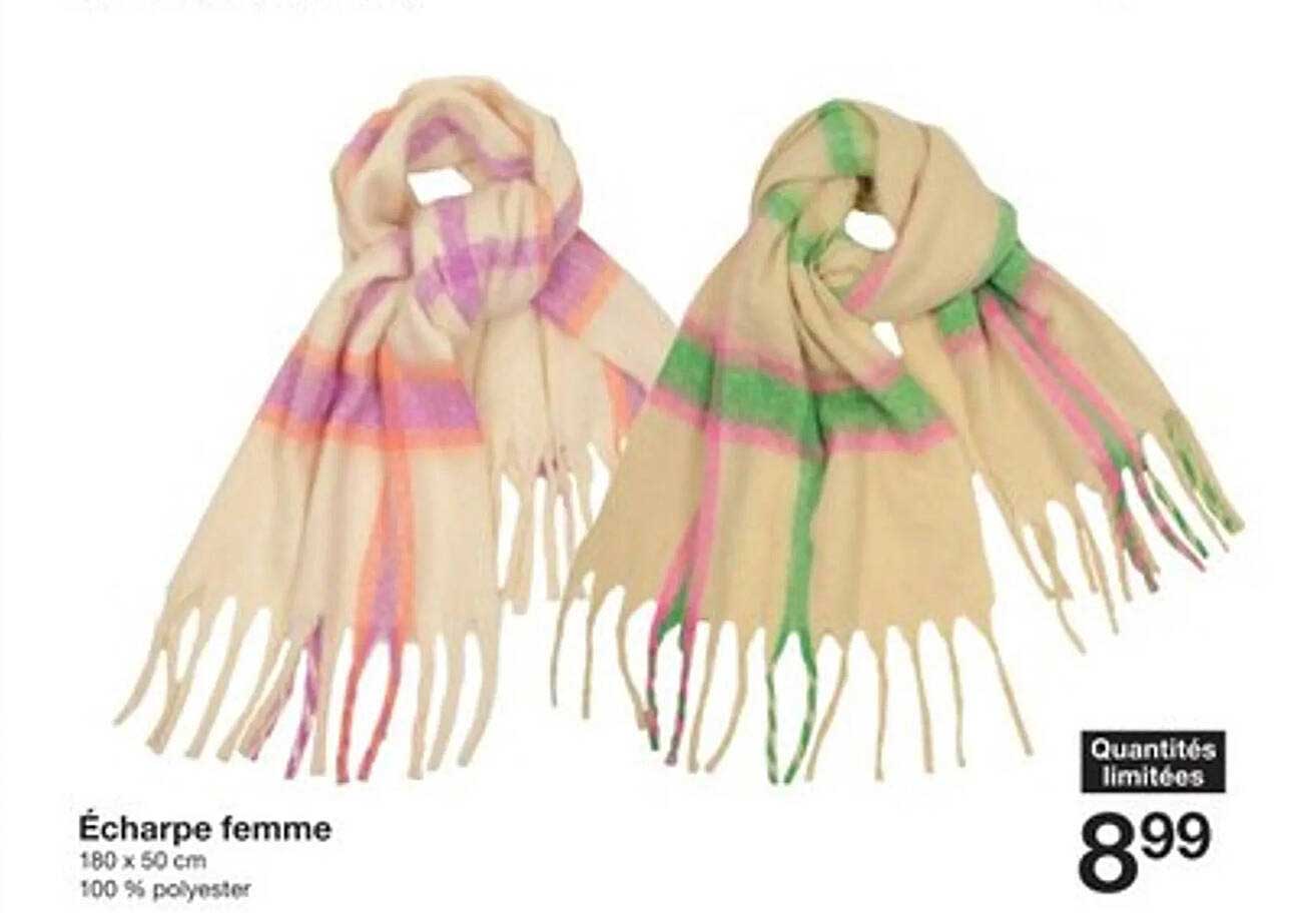 Écharpe femme
