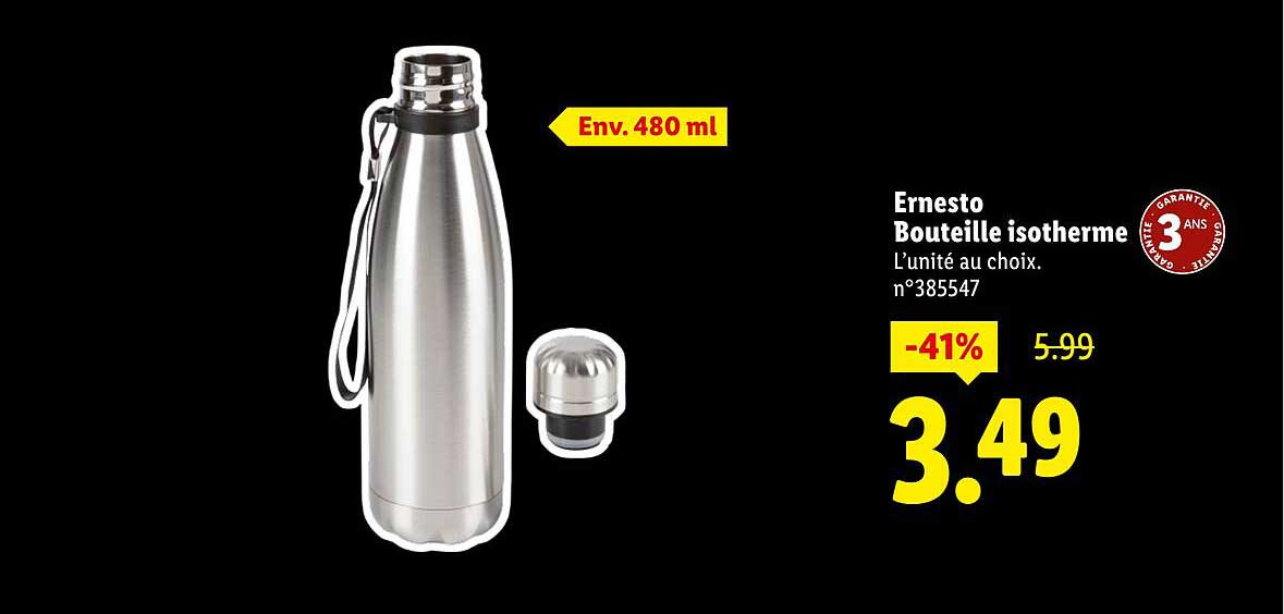 Ernesto Bouteille isotherme