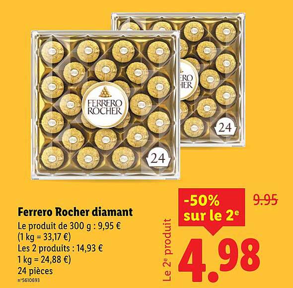 Ferrero Rocher diamant