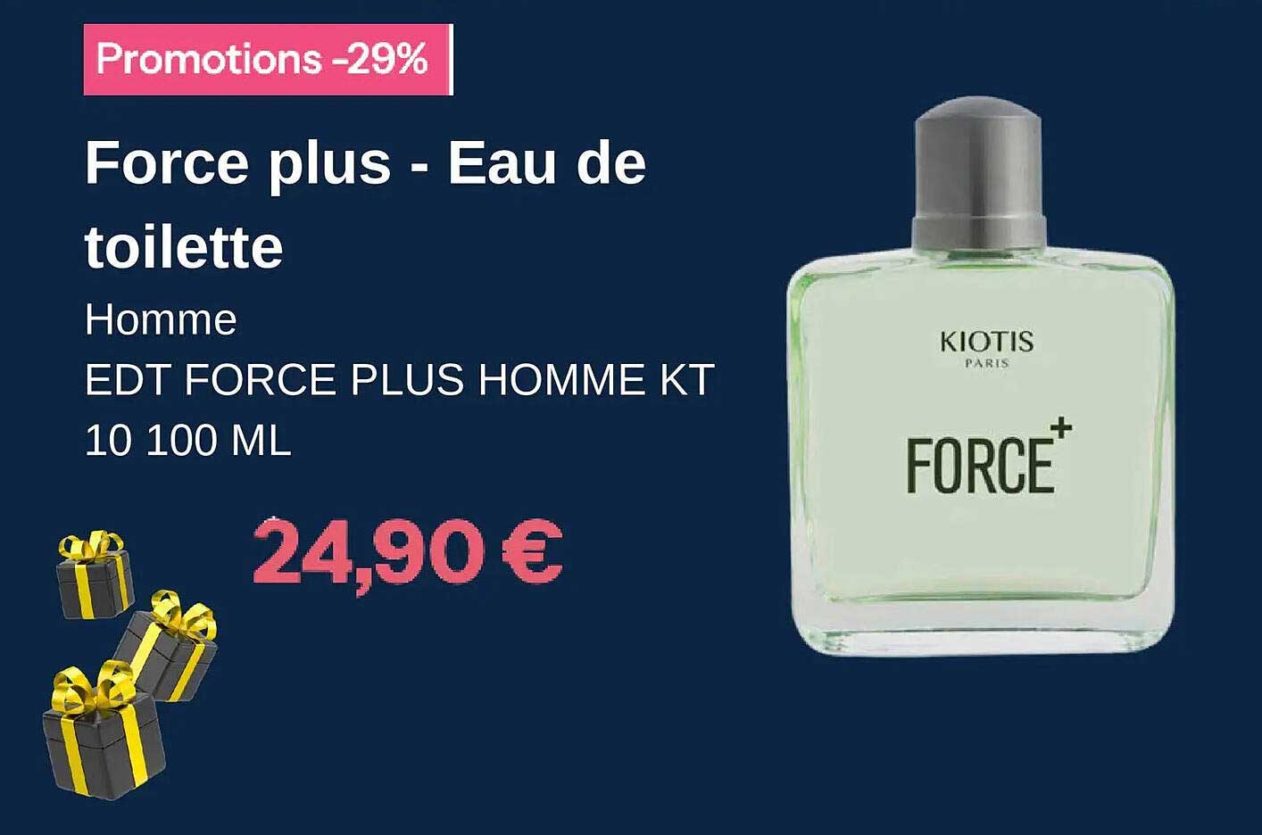 Force plus - Eau de toilette