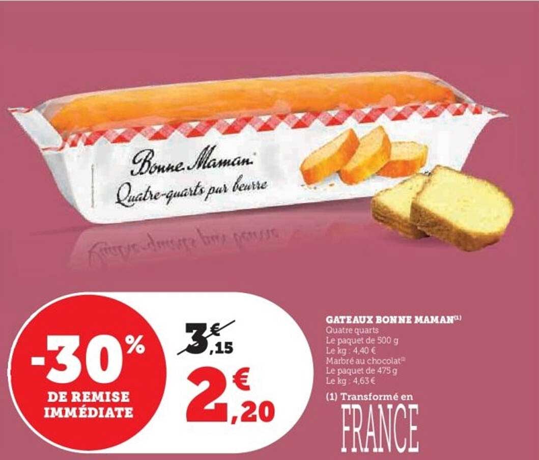 GATEAUX BONNE MAMAN