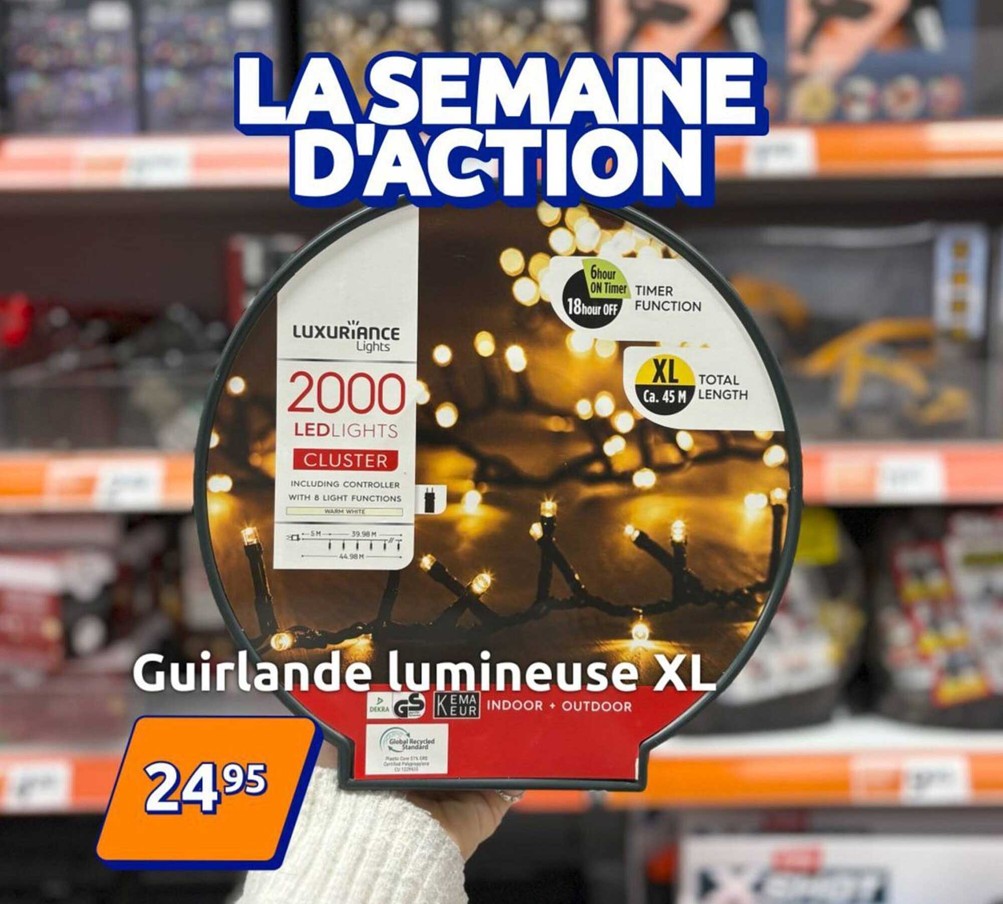 Guirlande lumineuse XL