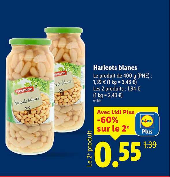 Haricots blancs