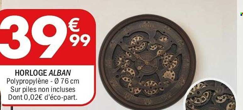 HORLOGE ALBAN