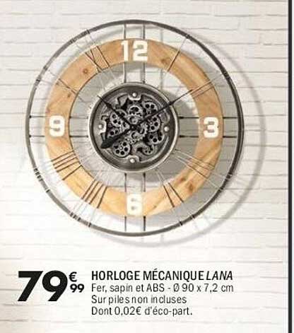 HORLOGE MÉCANIQUE LANA