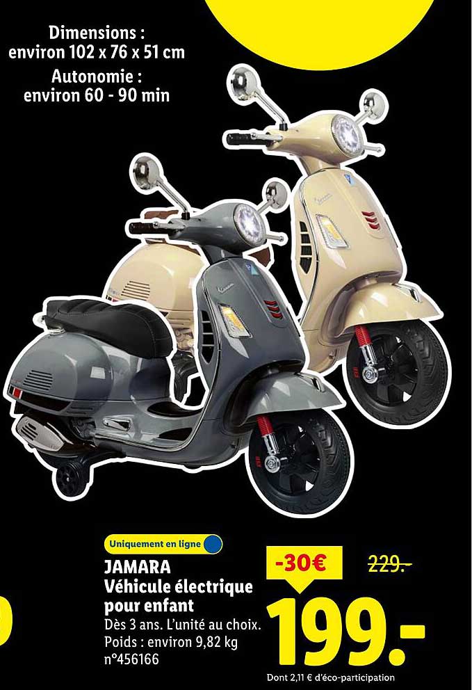 JAMARA Véhicule électrique pour enfant