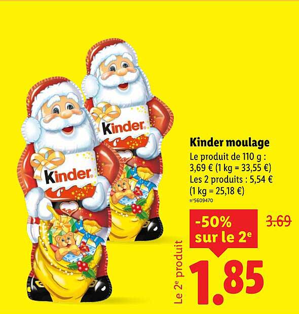 Kinder moulage