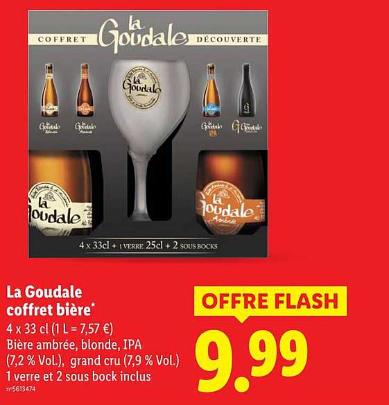 La Goudale coffret bière*