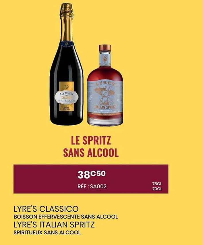 LE SPRITZ SANS ALCOOL