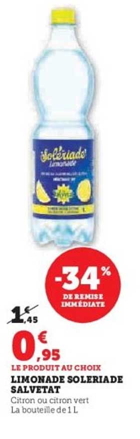 LIMONADE SOLERIADE SALVETAT