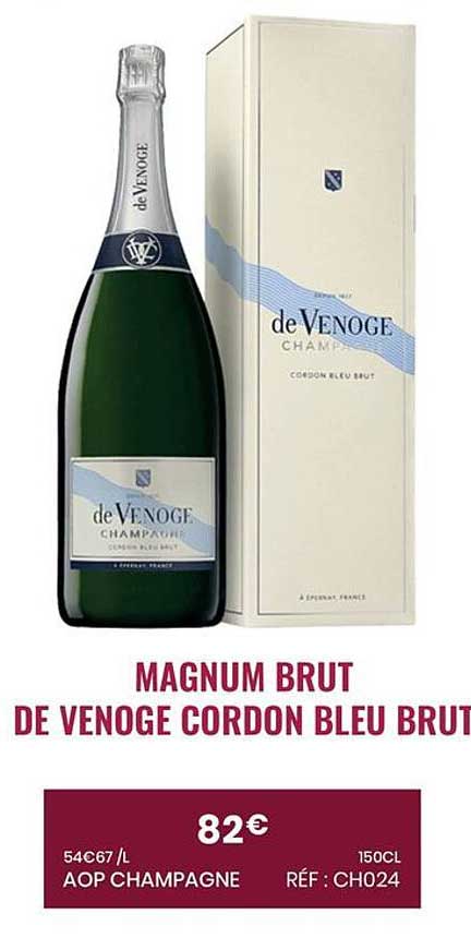 MAGNUM BRUT DE VENOGE CORDON BLEU BRUT