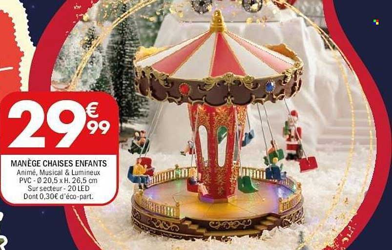 MANÈGE CHAISES ENFANTS