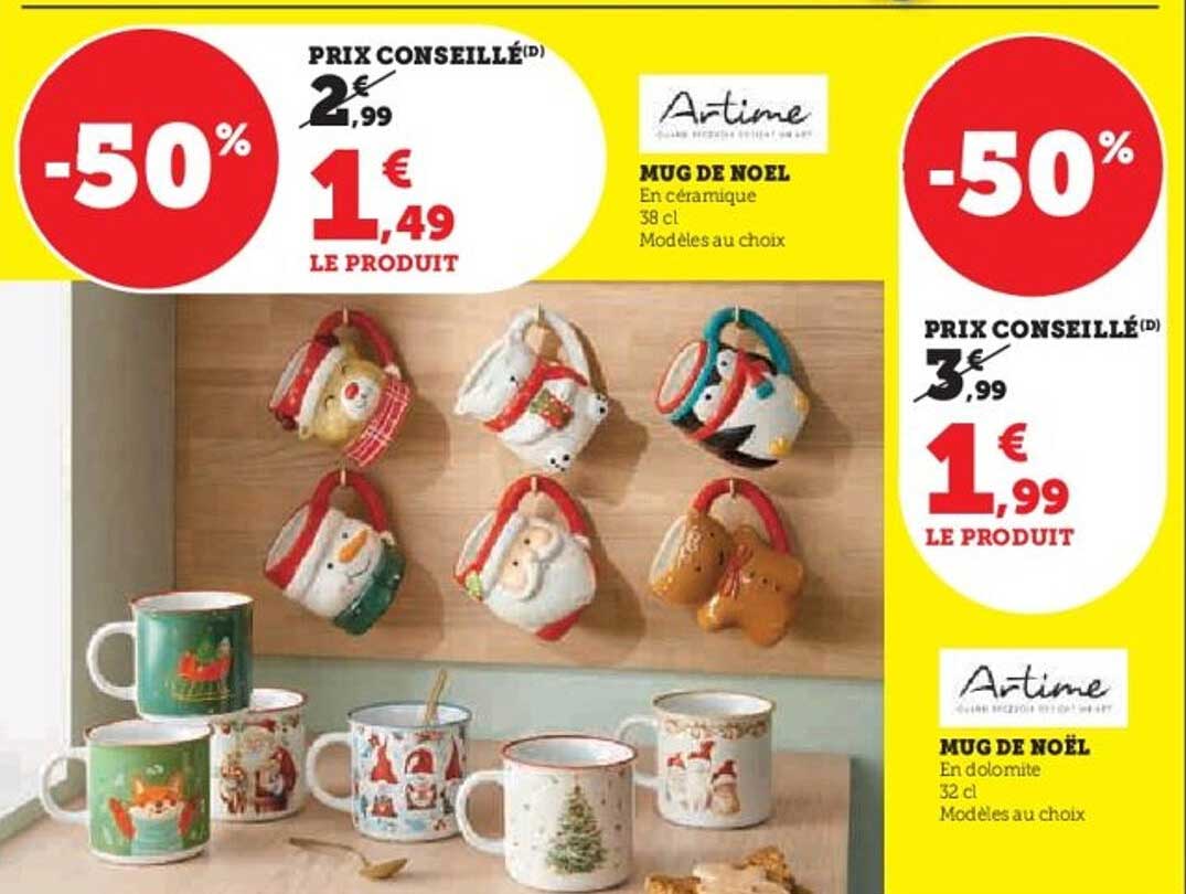 Mug de Noël -50%