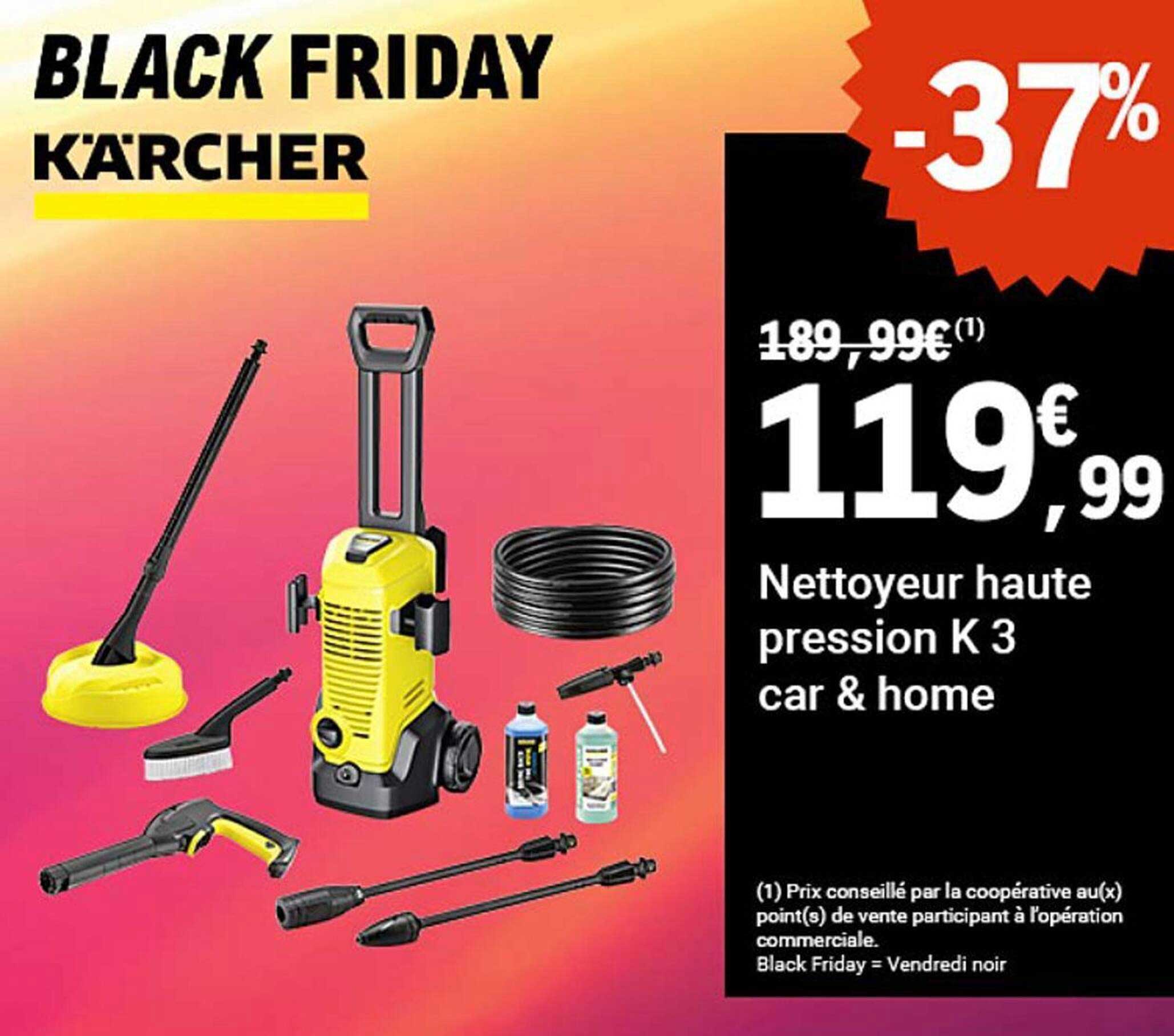 Nettoyeur haute pression K 3 car & home