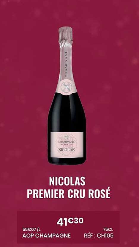 NICOLAS PREMIER CRU ROSÉ