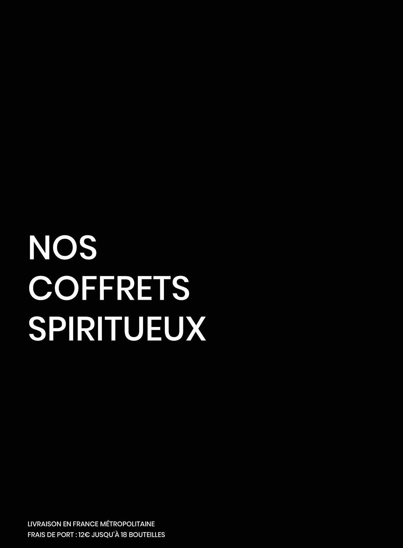 NOS COFFRETS SPIRITUEUX